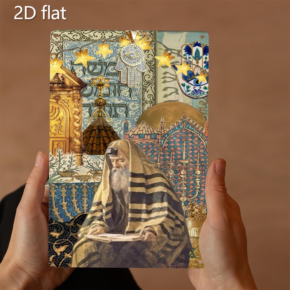 Home & Hotel Textiles Private Limited - CIFBUY Vintage Joodse Oudsteerling Lezen Aluminium