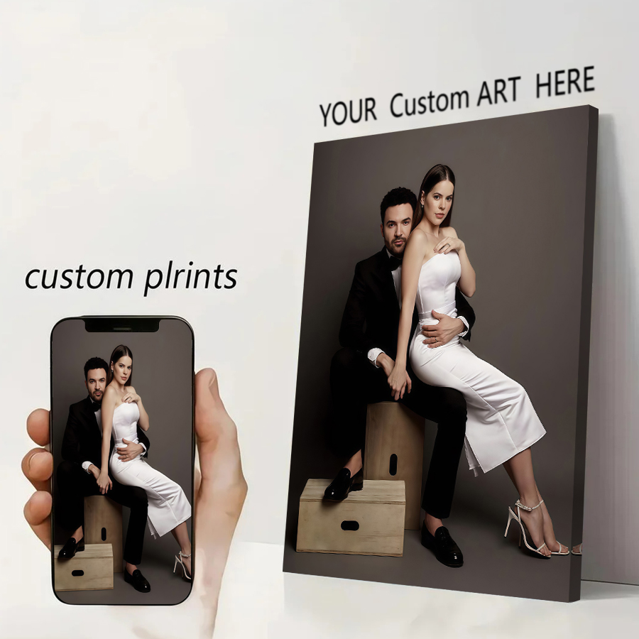Home Textiles And Decor - Op maat gemaakte canvasposter Anime Game