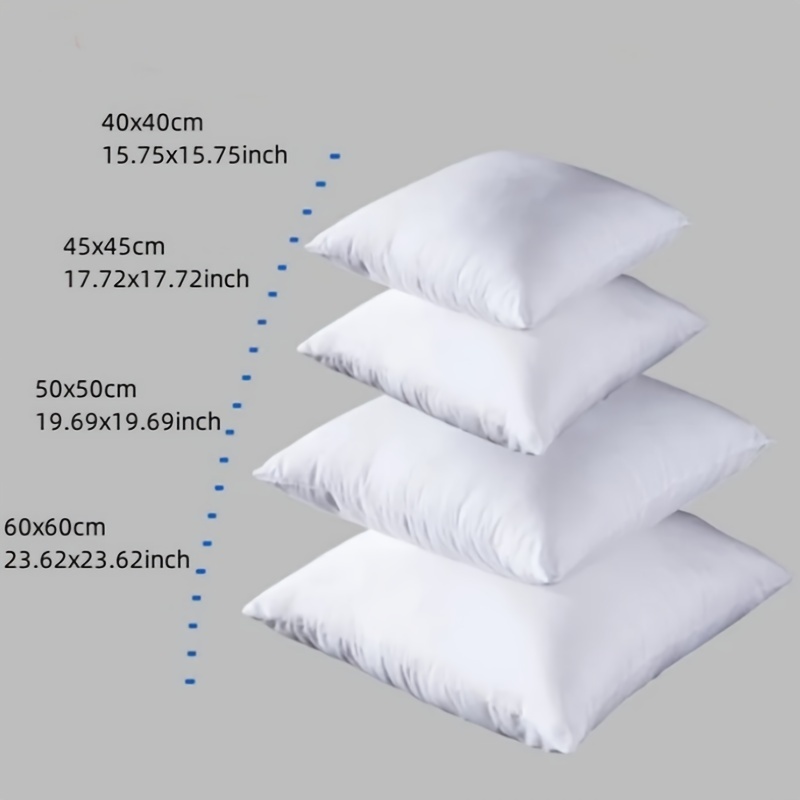 Pillow Insert 18X18 - Standaard wit bounce rugkussen kussen kern