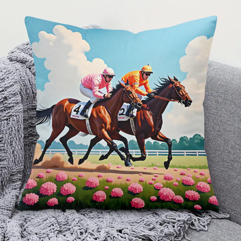 Pillow Insert 18X18 - 1 stuk paardenrennen kussensloop 18x18