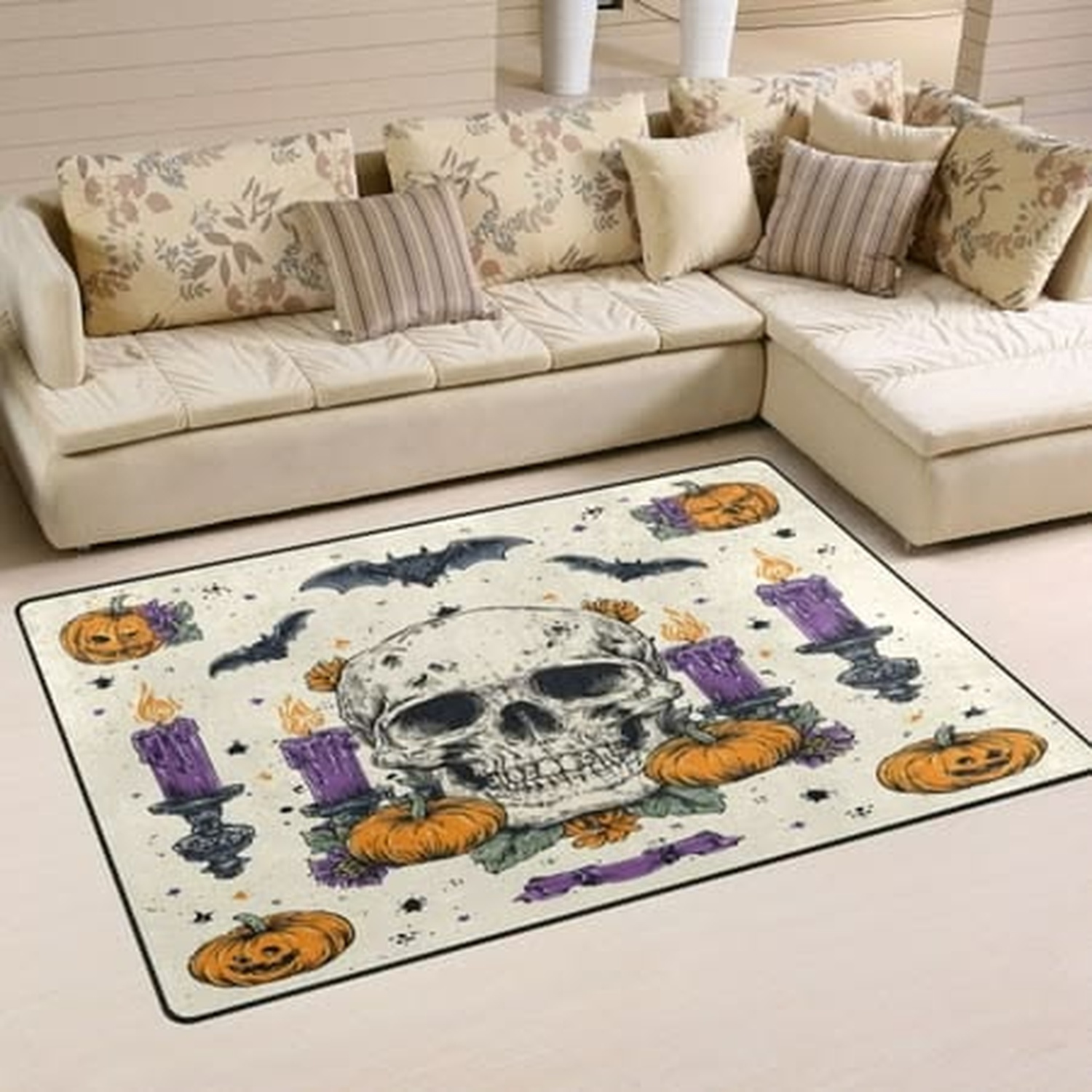 Home Textiles Designer - Antislip tapijt, wasbaar binnenkleed met geprinte