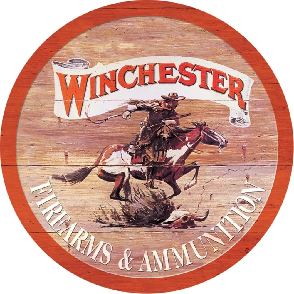 Vintage Home Textiles - Desperate Enterprises Winchester rond aluminium bord