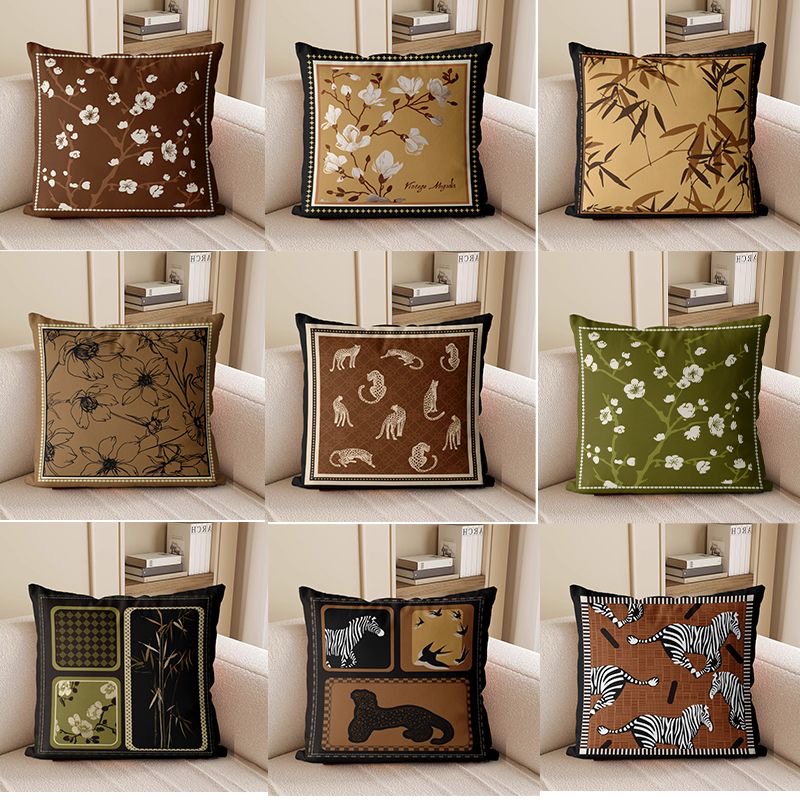 Pillow Cover 20X20 - Franse Chinese Retro Kussensloop Woonkamer Bank