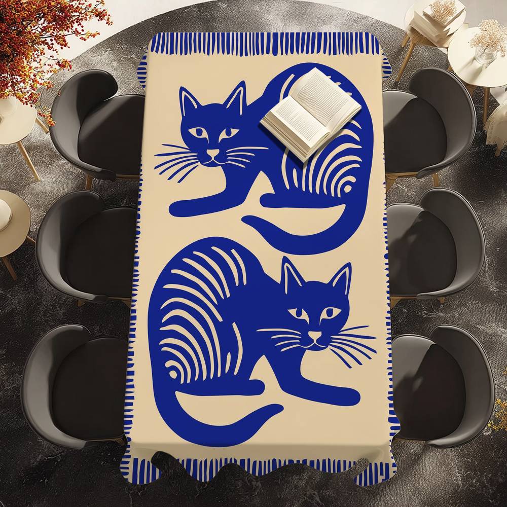 Home Textiles Egypt - Oude Egypte Tijger Luipaard Tafelkleed Picknick