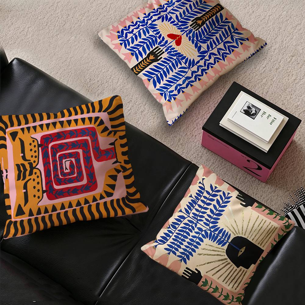 Egypte Kleurrijke abstracte ti - Home Textiles Egypt recensie en prijs