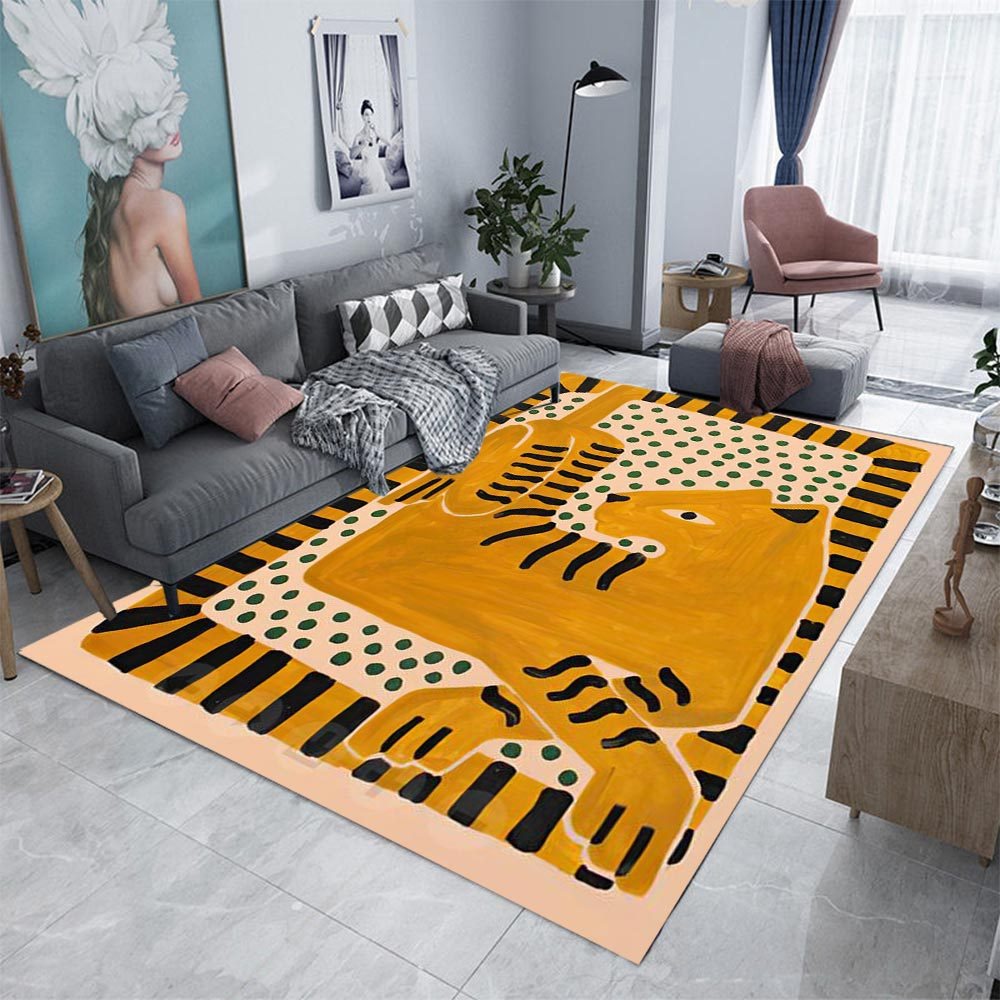 Oud-Egyptisch abstract tapijt  - Home Textiles Egypt recensie en prijs