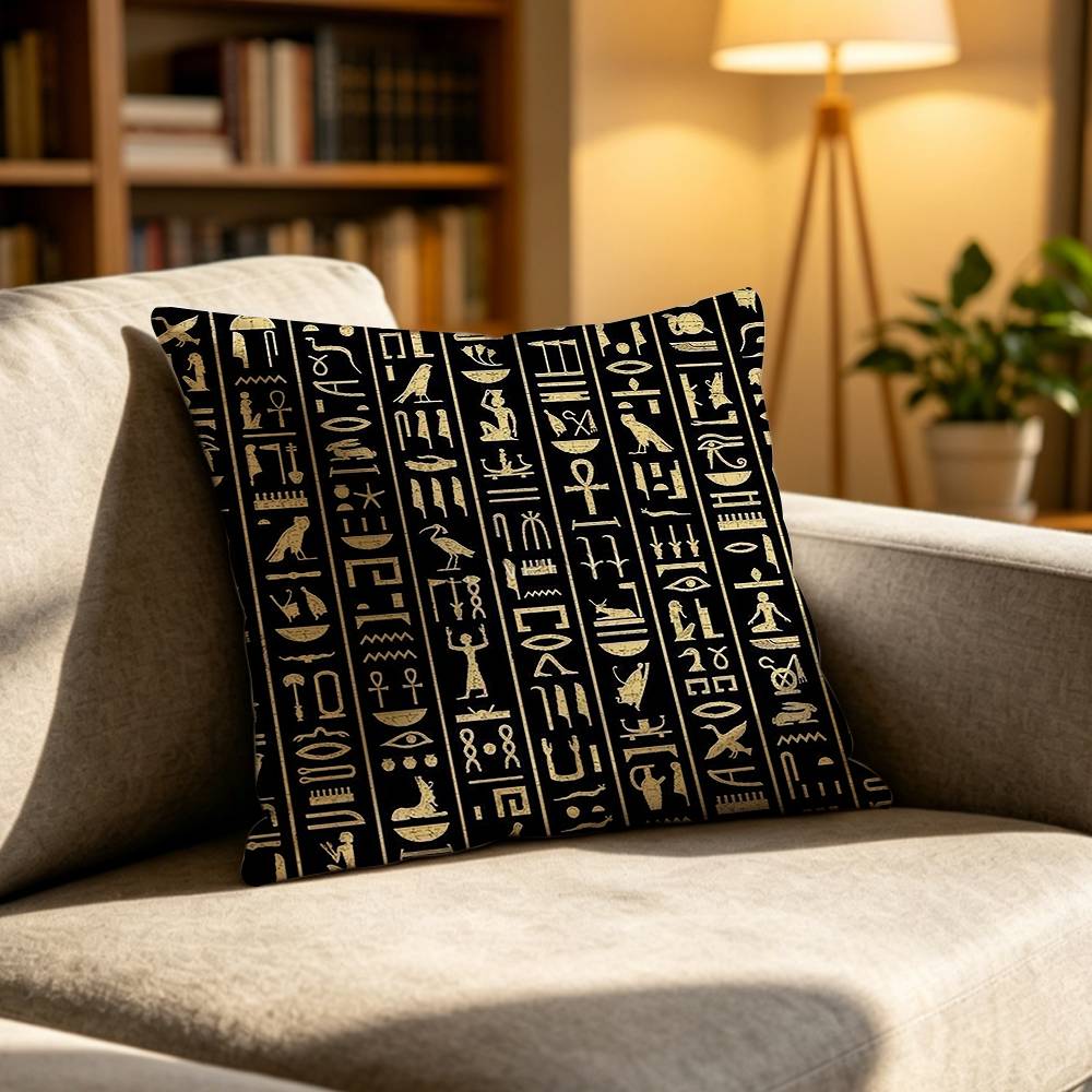 COOL A-Ancient Egypt hieroglyf - Home Textiles Egypt recensie en prijs