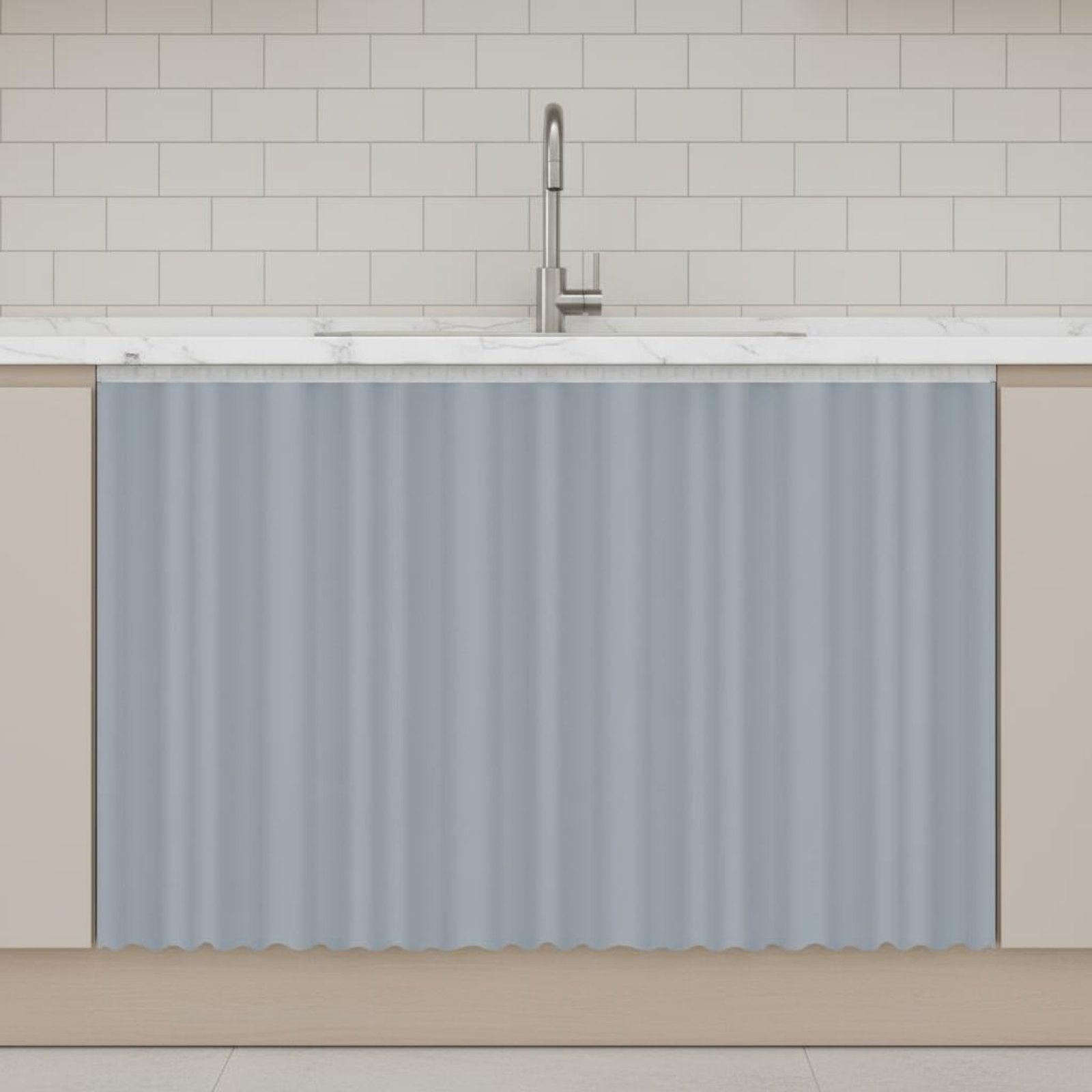 Kleefstrips kastgordijn effen  - Home Textiles Designer recensie en prijs