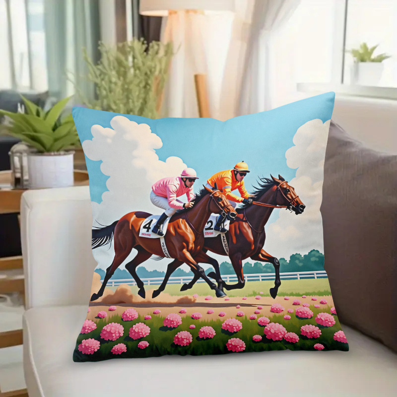 1 stuk paardenrennen kussenslo - Pillow Insert 18X18 recensie en prijs