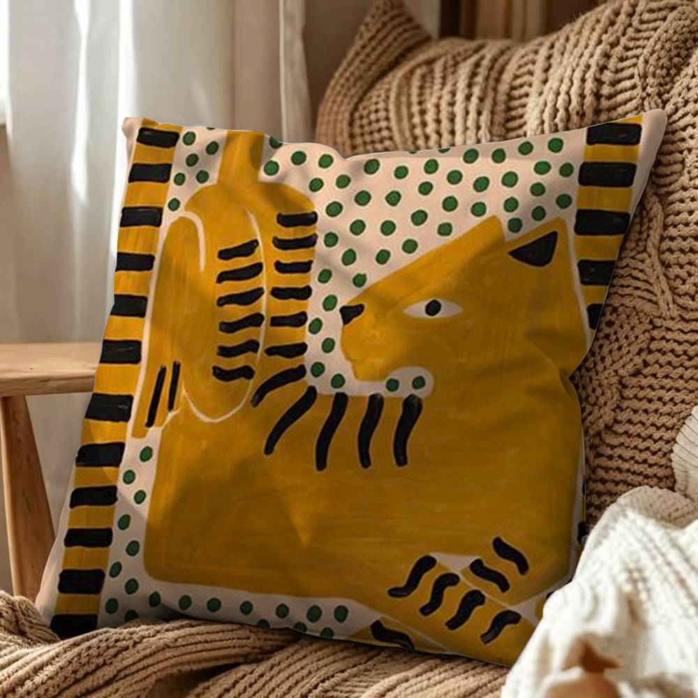 Egypte Kleurrijk Abstract Tijg - Home Textiles Egypt recensie en prijs