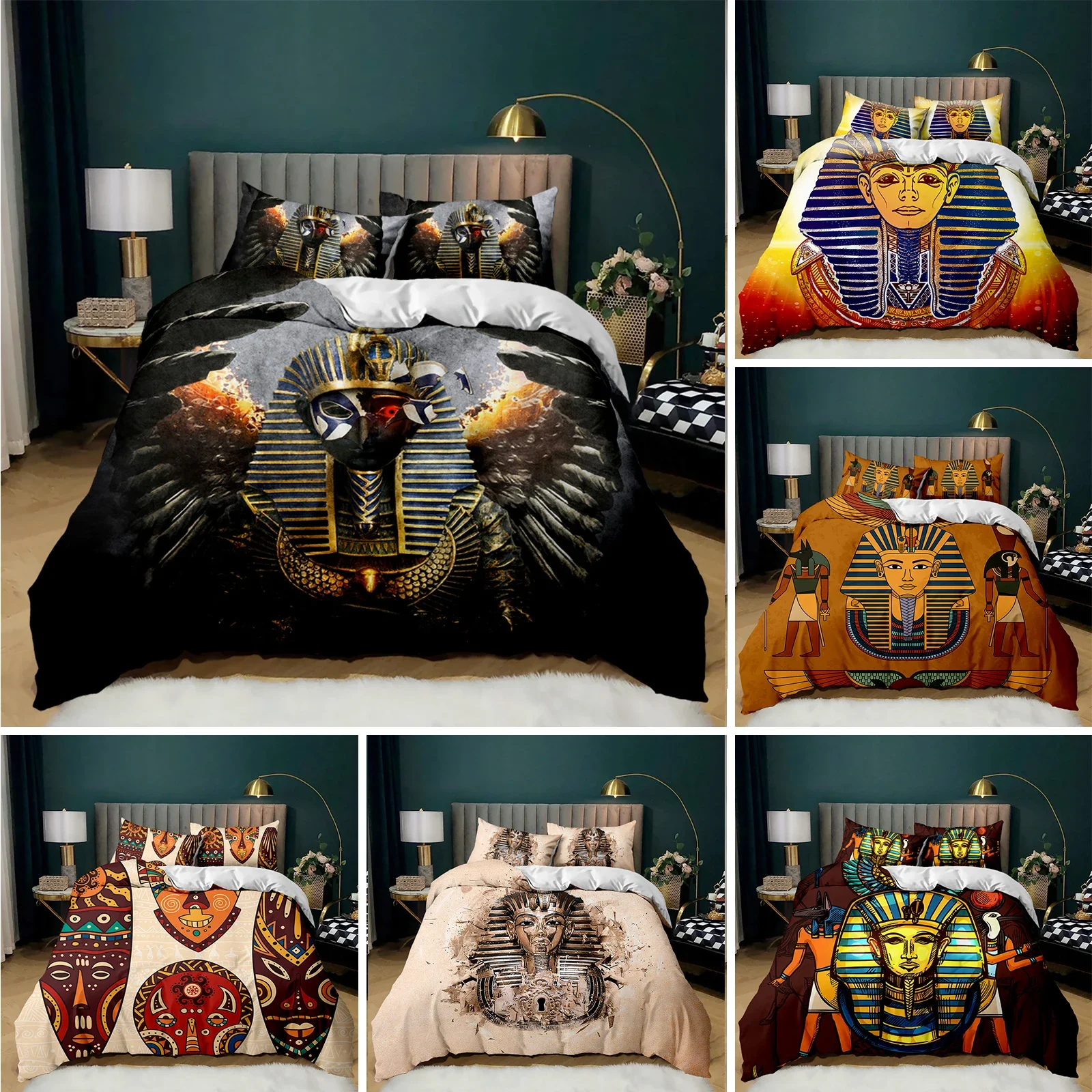 Farao 3D Oude Egypte Stam Comf - Home Textiles Egypt recensie en prijs