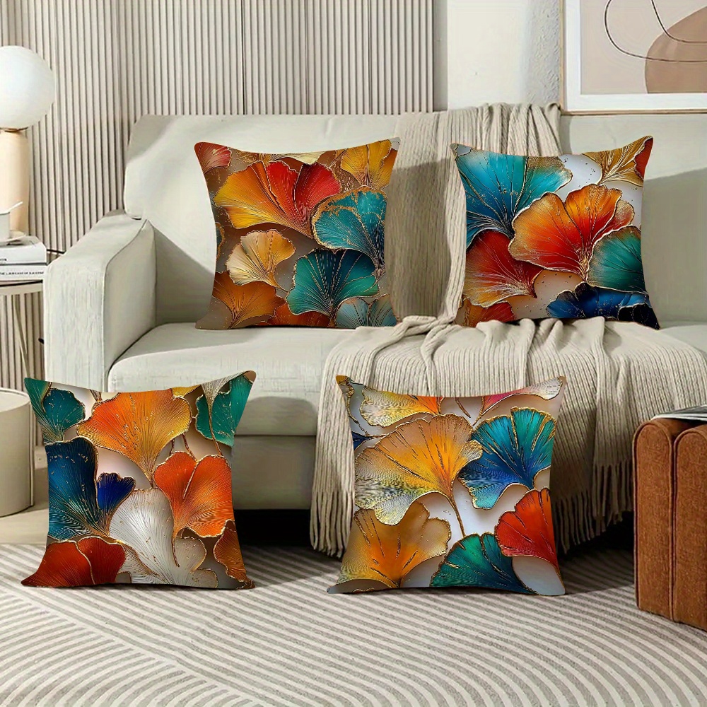 4-delige kussensloopset, ginkg - Pillow Insert 18X18 recensie en prijs