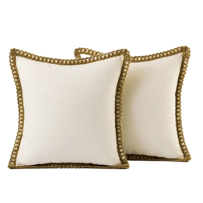 Katoen Linnen Effen Kleur Kuss - Pillow Cover 20X20 recensie en prijs