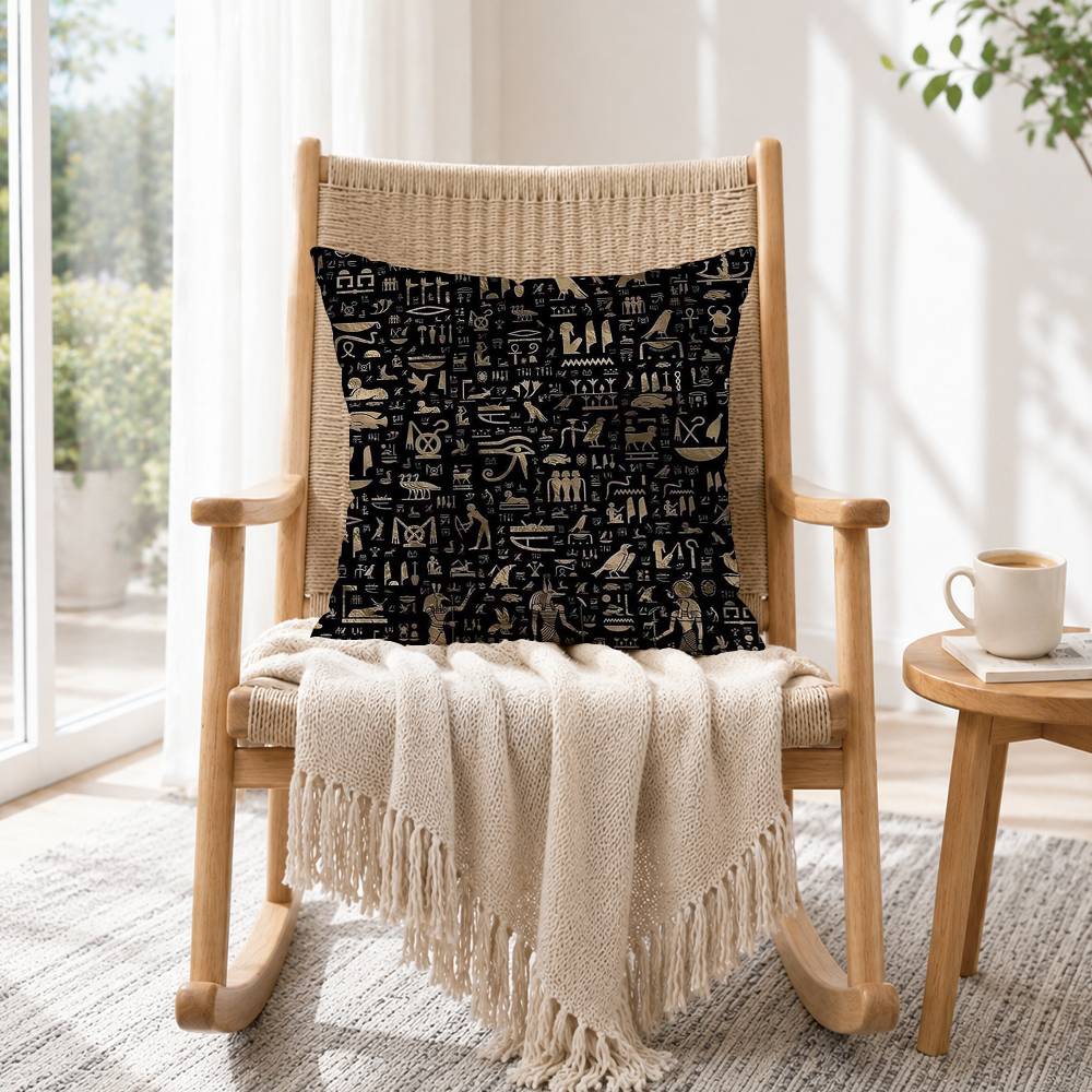 Het oude Egypte hiëroglief vie - Home Textiles Egypt recensie en prijs
