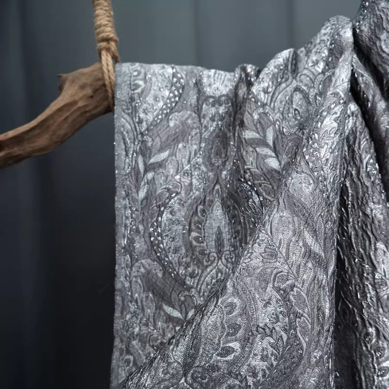 Grijze Hofstijl Glanzende Jacq - Home Textiles Designer recensie en prijs