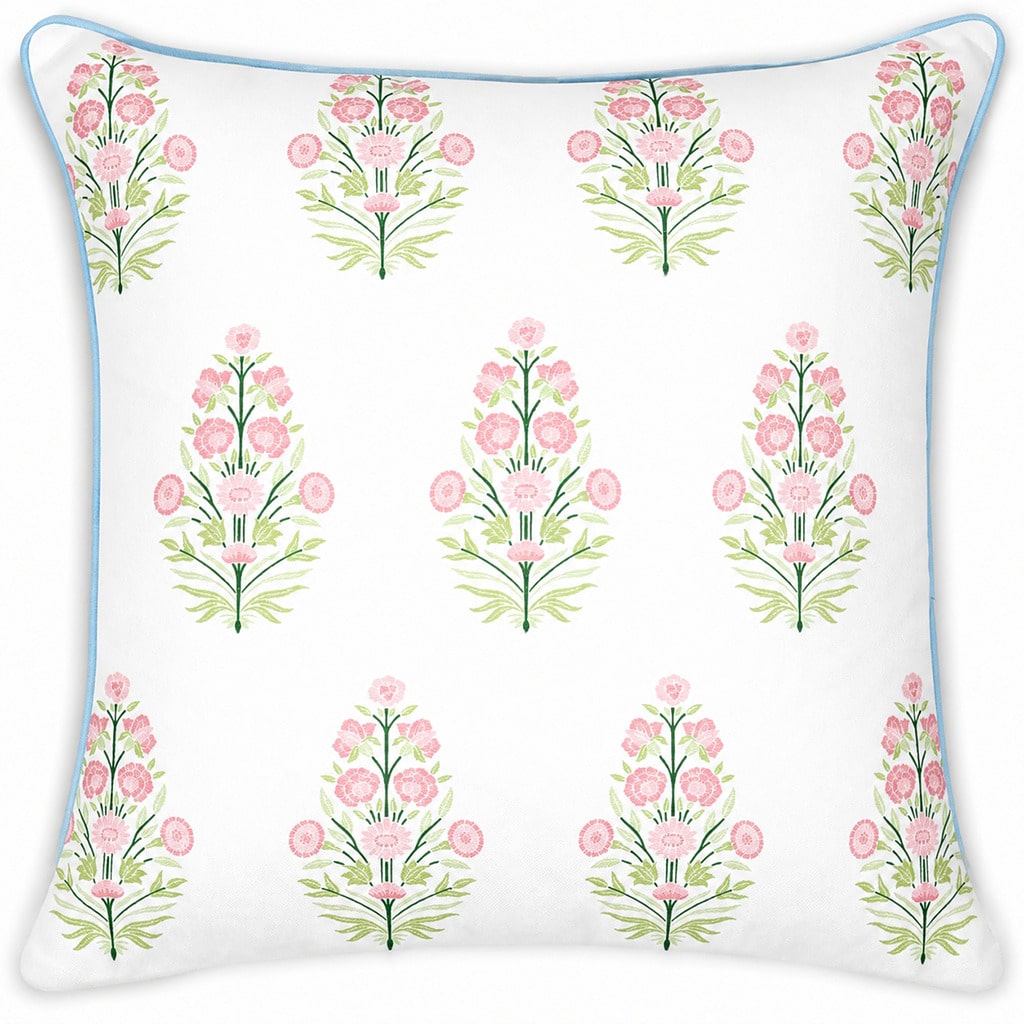 Roze bloemenkussenhoes, romant - Pillow Insert 18X18 recensie en prijs