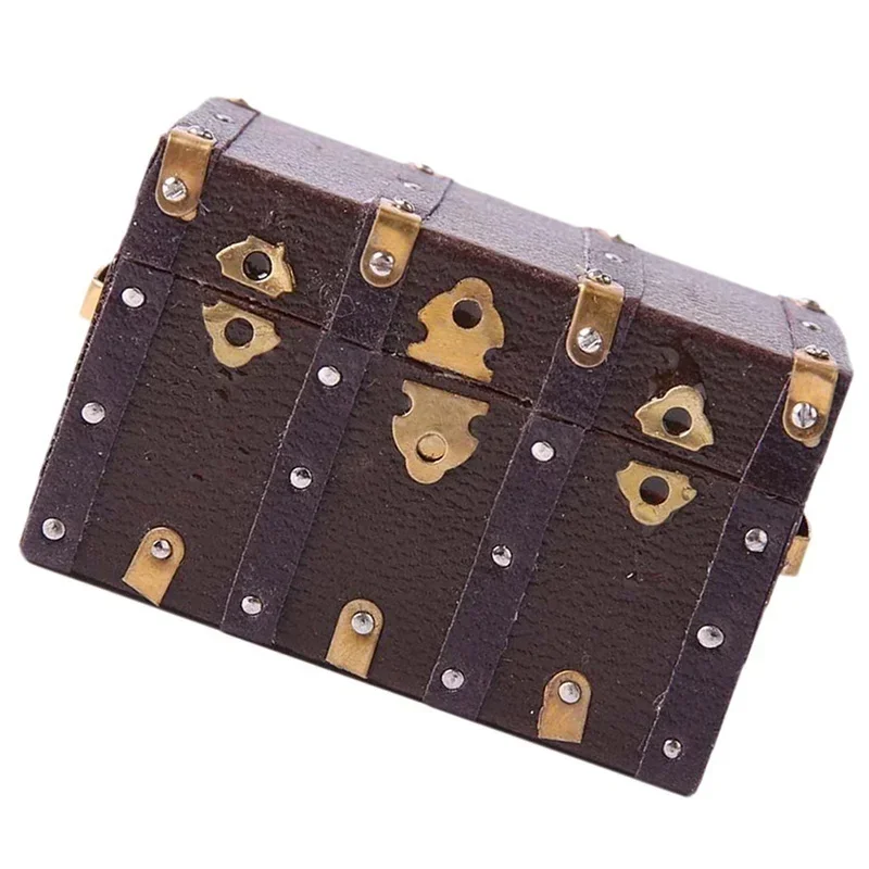 Bruin lederen houten kist Vint - Vintage Home Textiles recensie en prijs