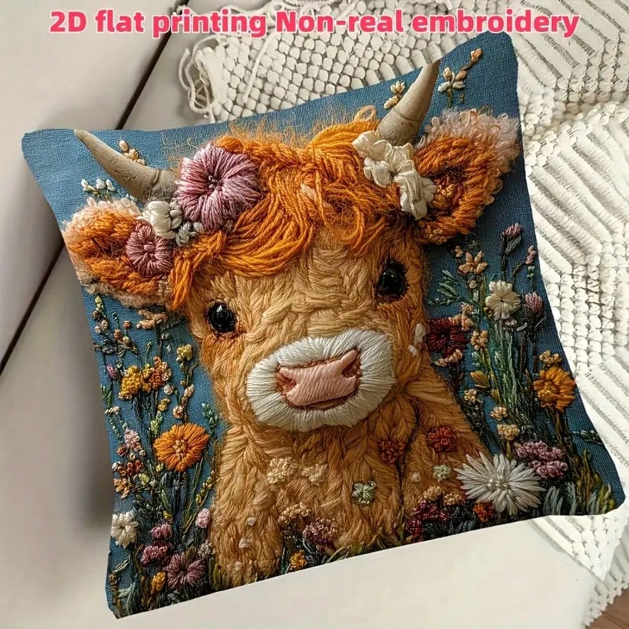 1 stuk vintage Highland-koe de - Pillow Insert 18X18 recensie en prijs