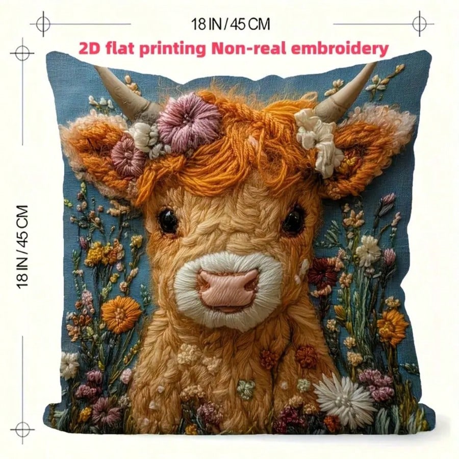 1 stuk vintage Highland-koe de - Pillow Insert 18X18 recensie en prijs