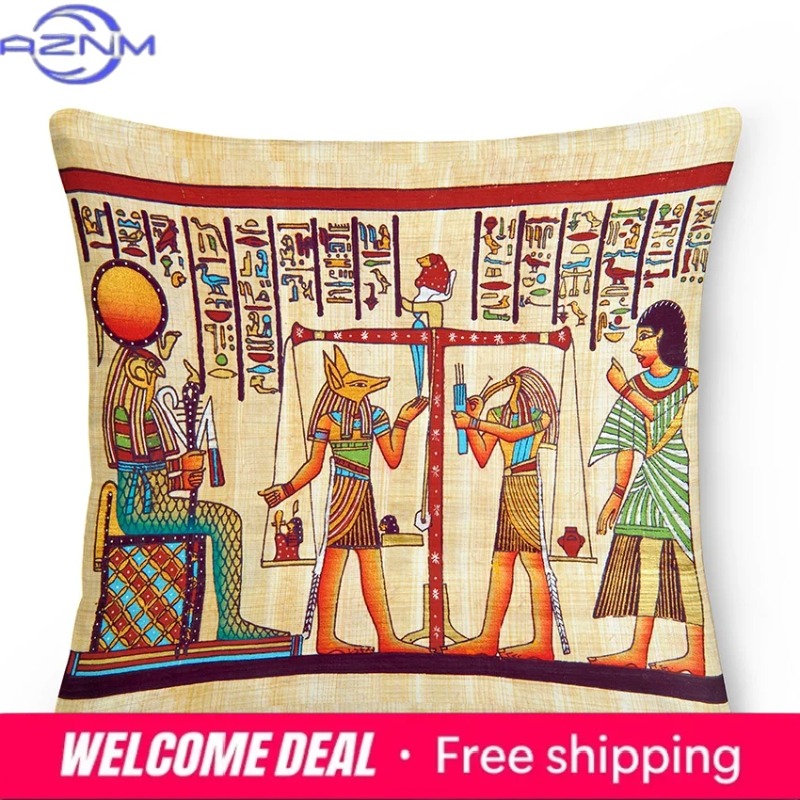 Egyptische kussenhoes Oud-Egyp - Home Textiles Egypt recensie en prijs